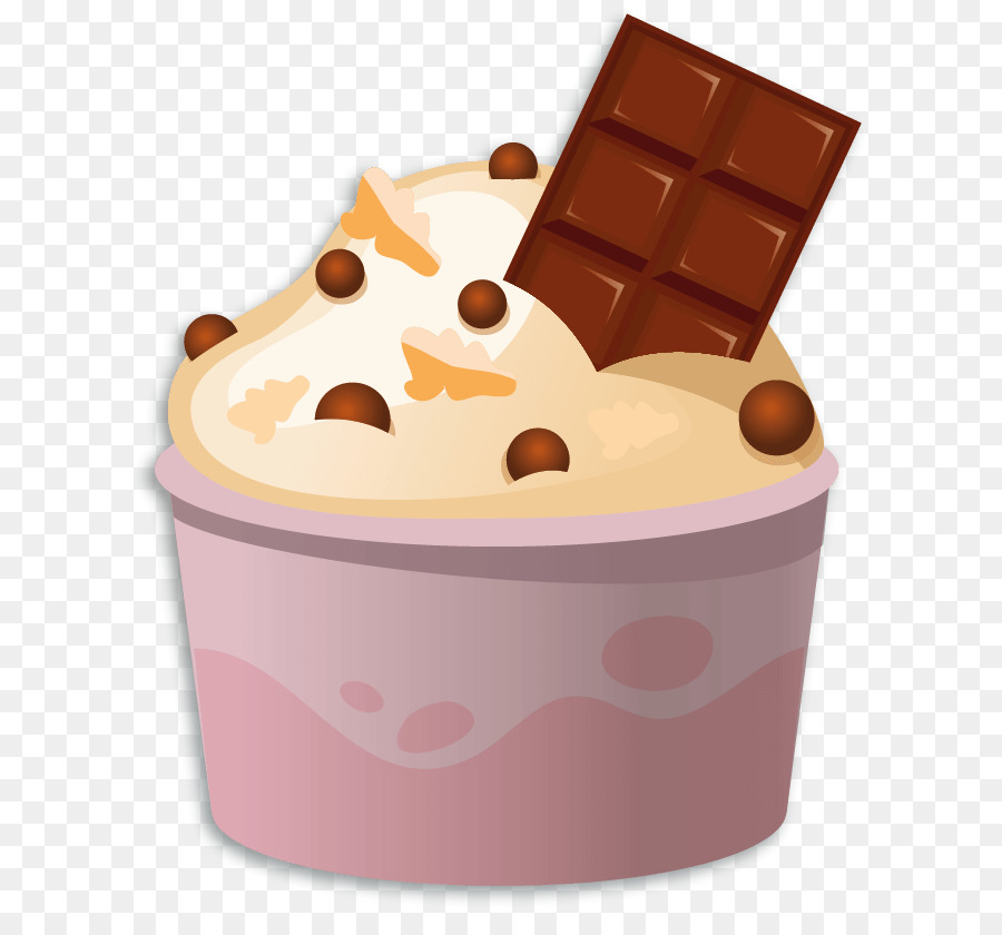 Crème Glacée，Gâteau Au Chocolat PNG