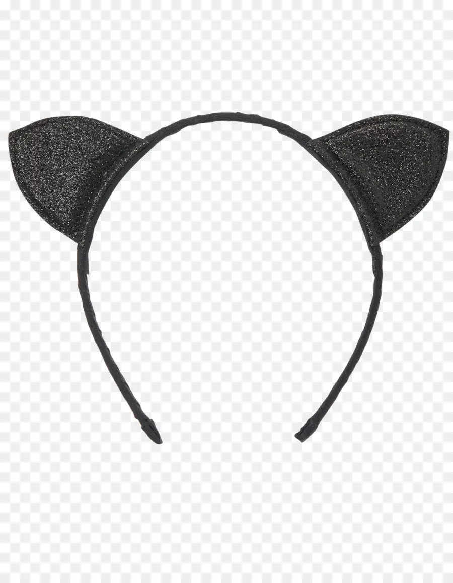 Oreilles De Chat Noir，Bandeau PNG