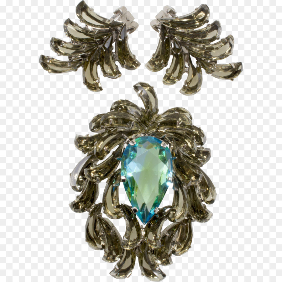 Turquoise，Broche PNG