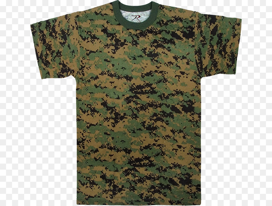 T Shirt Camouflage，Militaire PNG