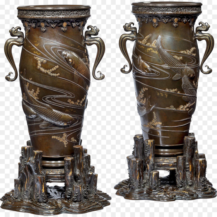 Bronze，Vase PNG