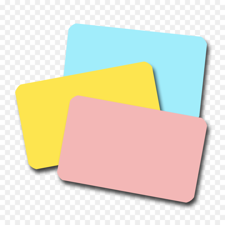 Cartes De Couleurs，Bleu PNG