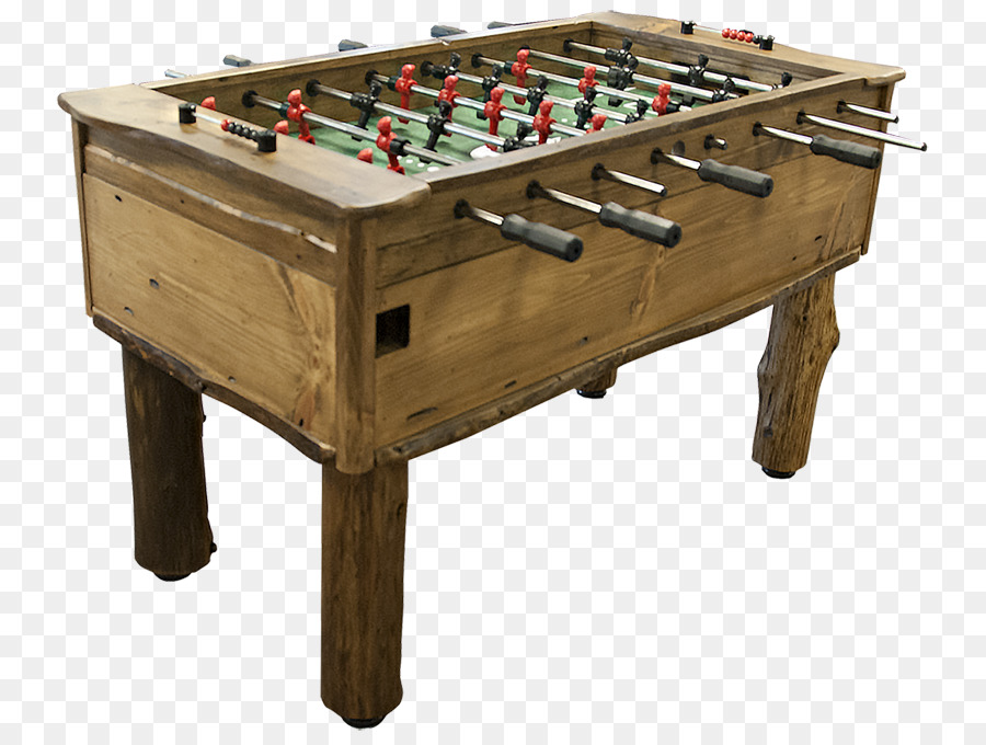 Table De Baby Foot，En Bois PNG