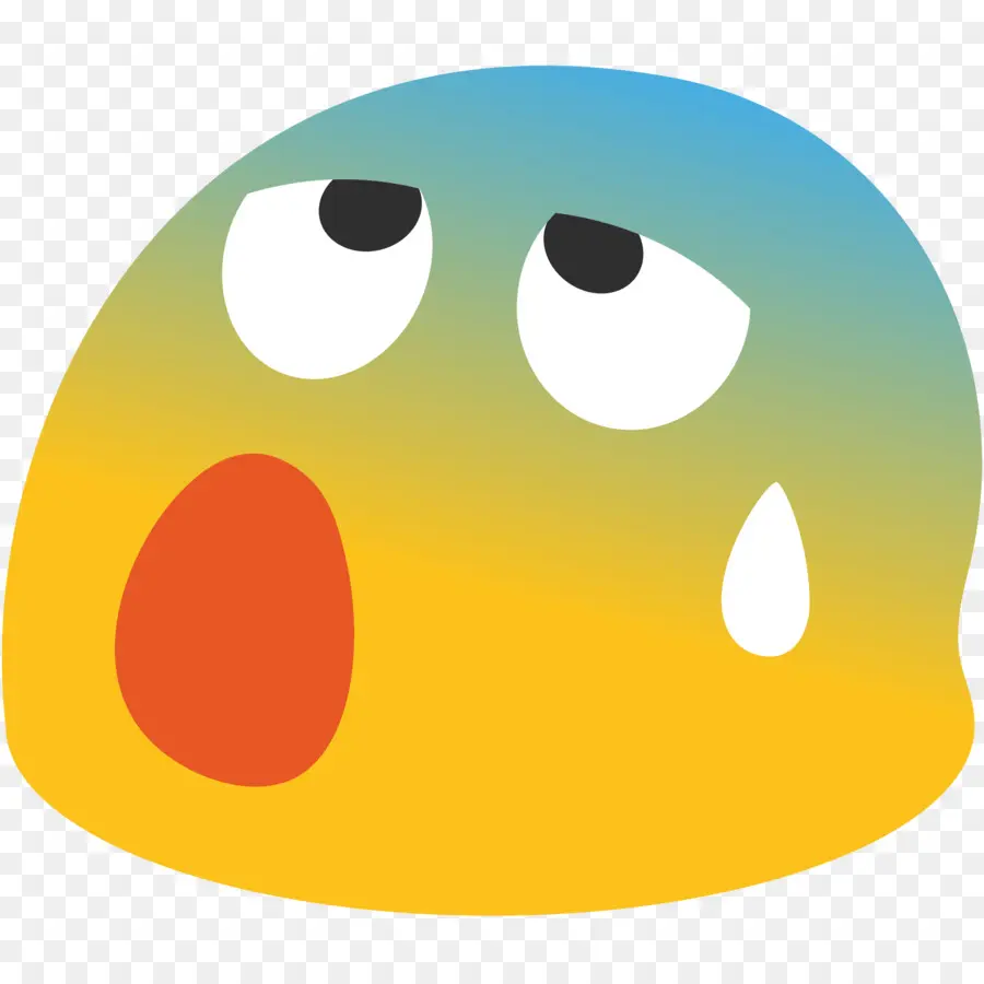 Emoji Triste，Affronter PNG