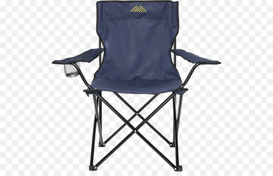 Chaise De Camping Bleue，De Plein Air PNG