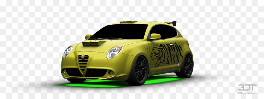 Voiture Jaune，Voiture PNG