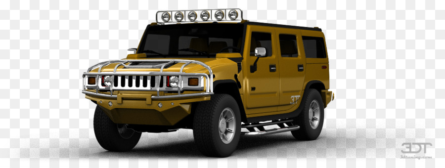 Hummer Jaune，Voiture PNG