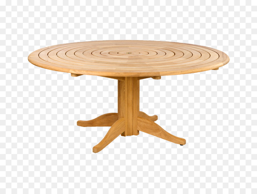 Table Ronde，En Bois PNG