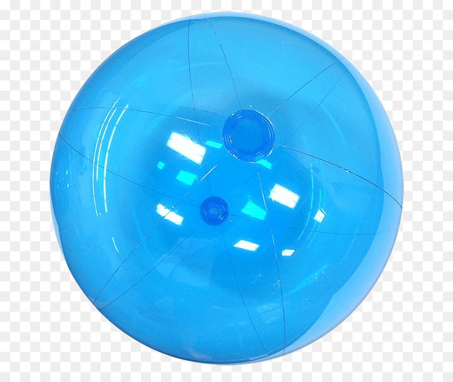 Ballon De Plage，Bleu PNG