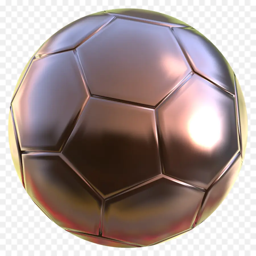 Ballon De Football En Bronze，Football PNG