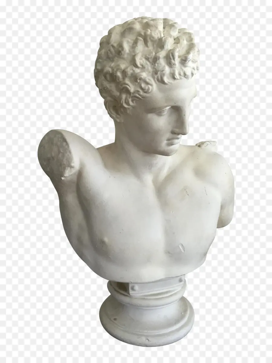 Buste En Marbre，Statue PNG