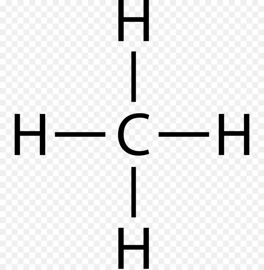 Molécule De Méthane，Ch4 PNG