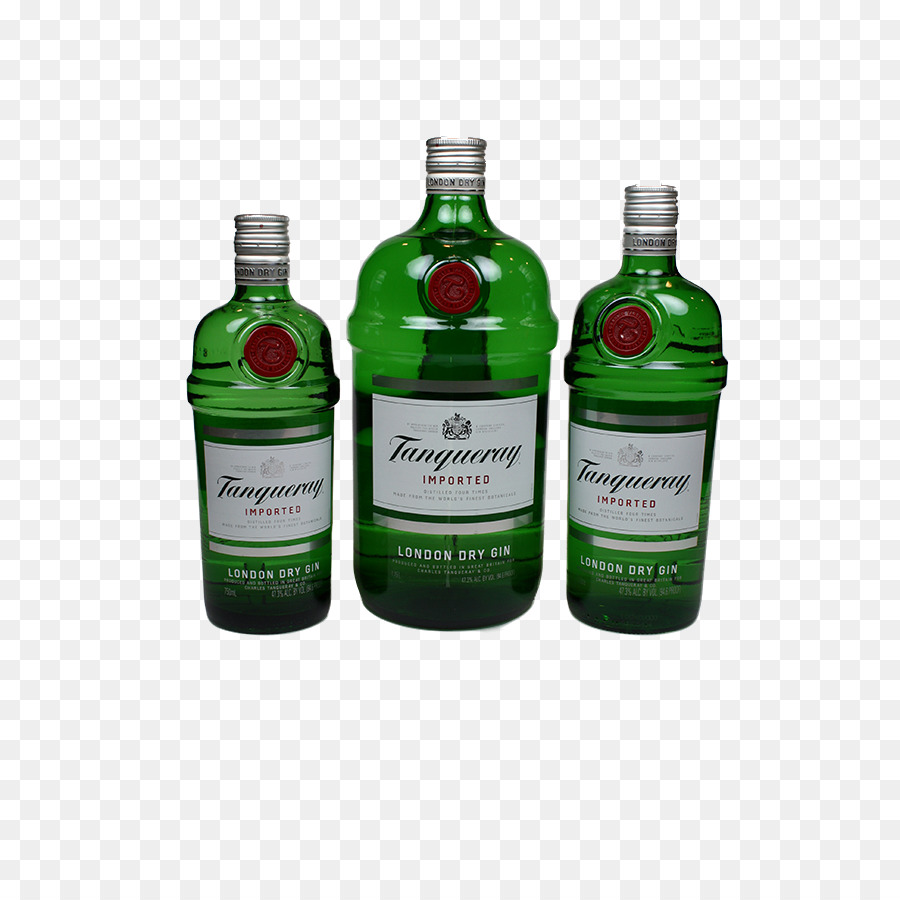 Bouteilles Tanqueray，Gin PNG