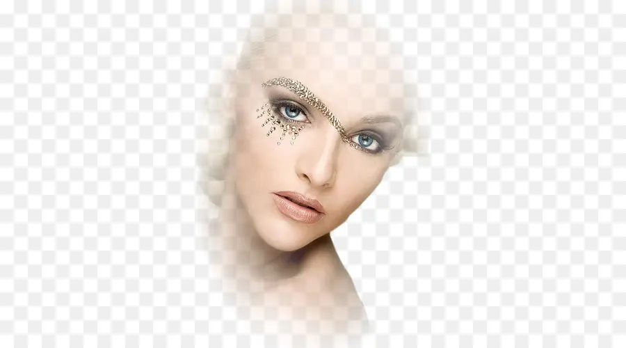 Visage De Femme，Se Maquiller PNG