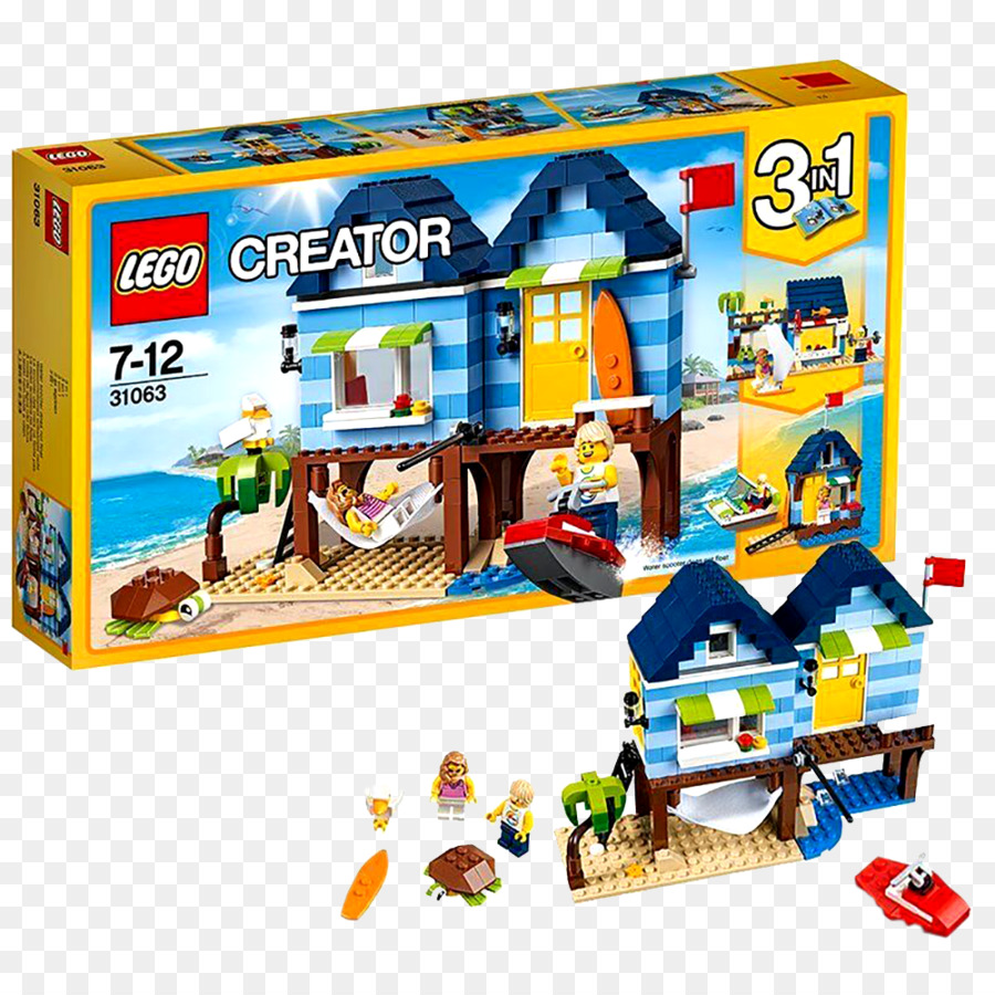 Lego 31063 Créateur De Vacances En Bord De Mer，Lego Creator PNG