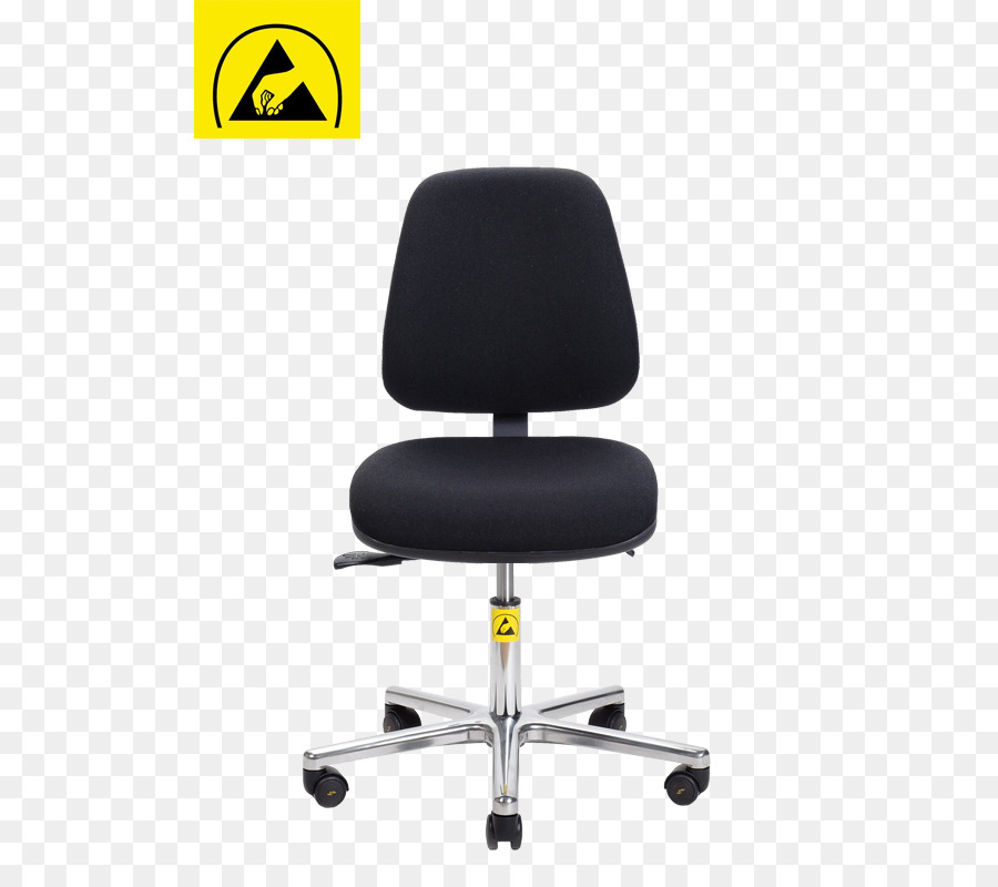 Chaise De Bureau，Noir PNG