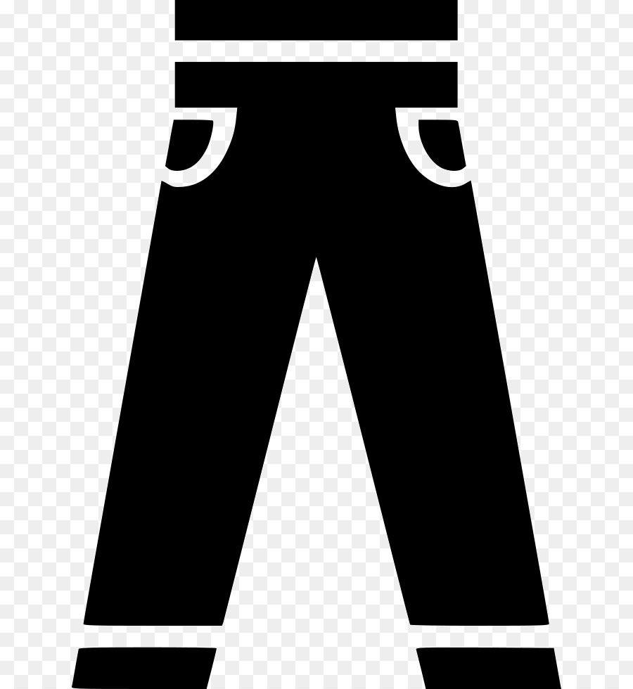 Pantalon Noir，Vêtements PNG