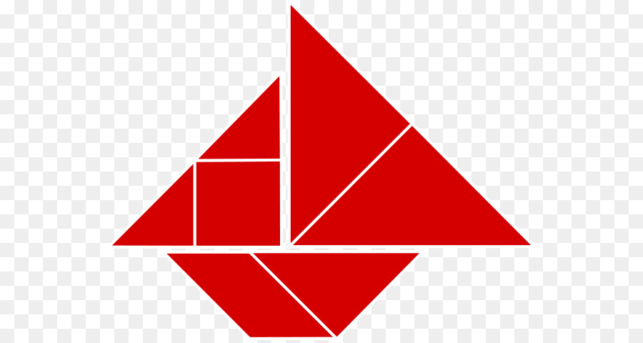 Poisson Rouge，Tangram PNG