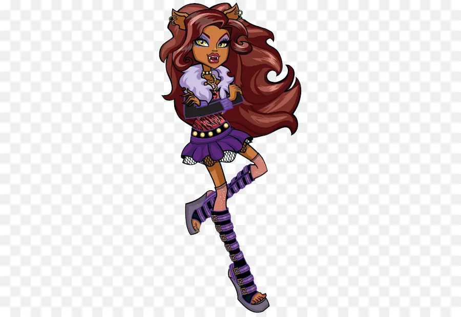 Monster High，Monster High Clawdeen Wolf Poupée PNG