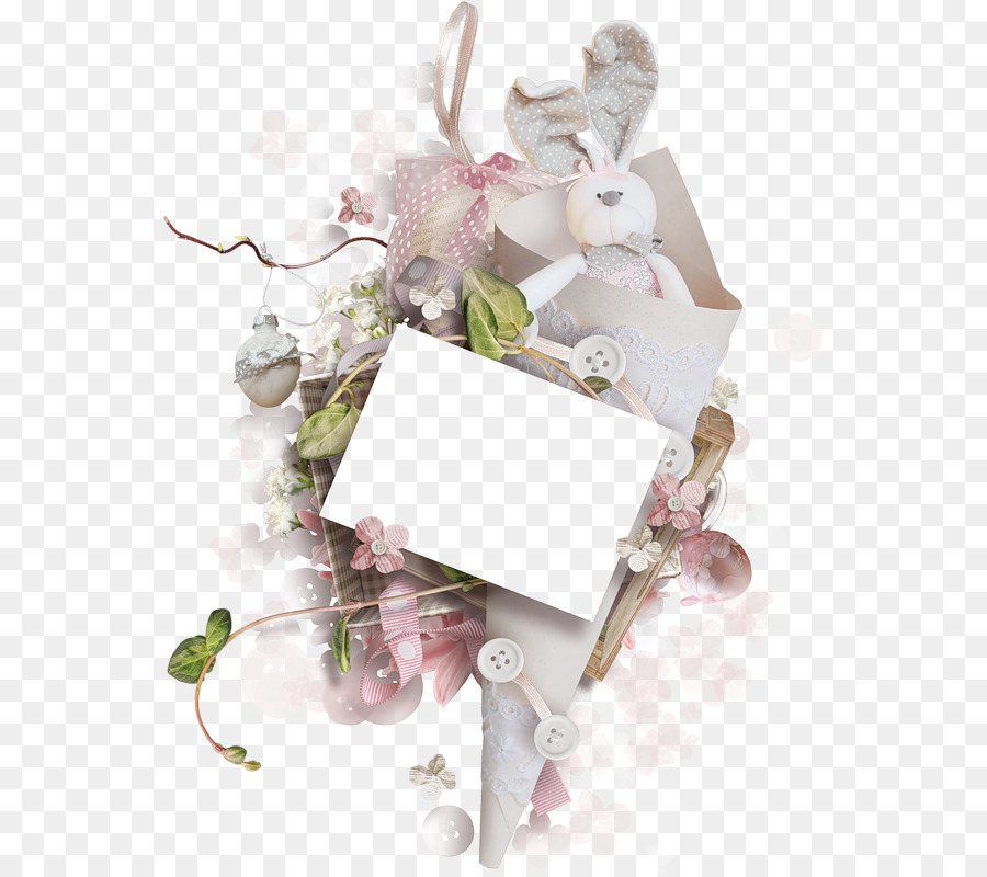 Cadre Décoratif，Fleurs PNG