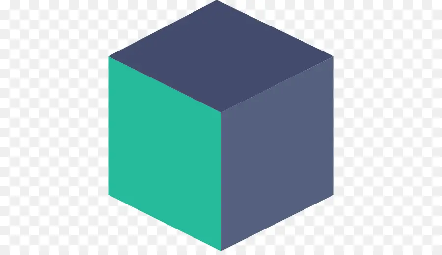 Cube Rouge，3d PNG