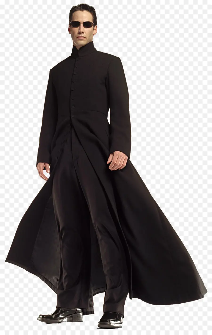 Manteau Noir，Manteau Long PNG