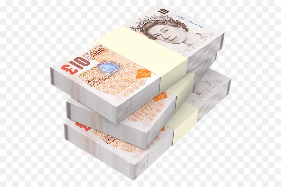 Pile De Livres Sterling，Devise PNG