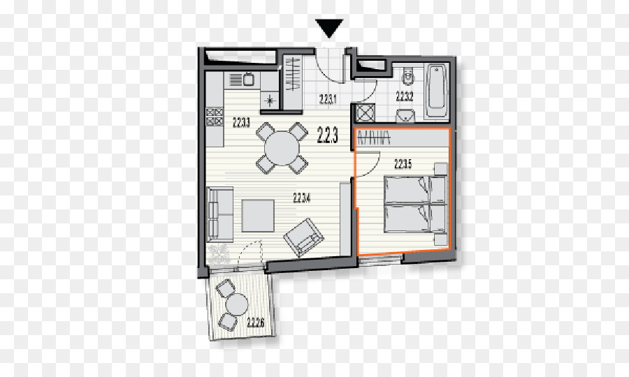 Plan D'étage De L'appartement，Plan D'étage PNG