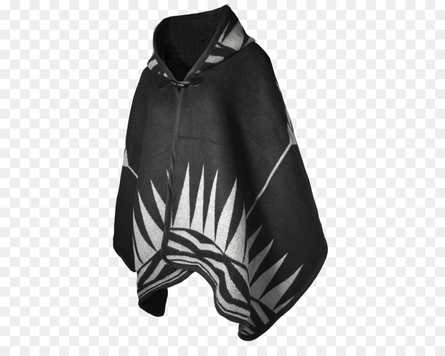 Poncho Noir，Encapuchonné PNG