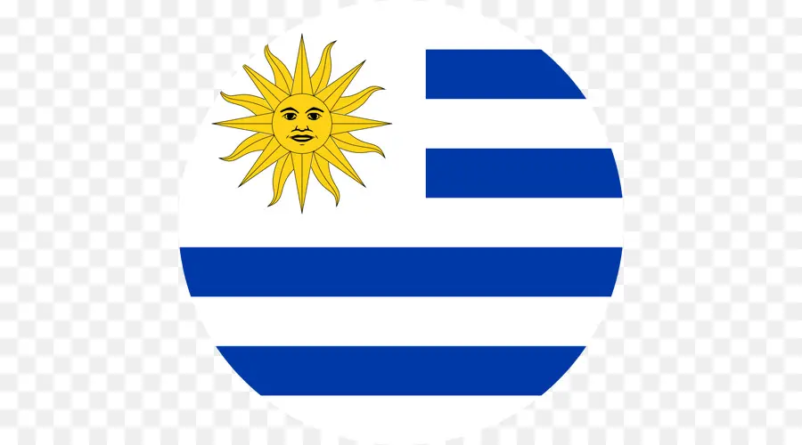 Drapeau Uruguayen，Soleil PNG