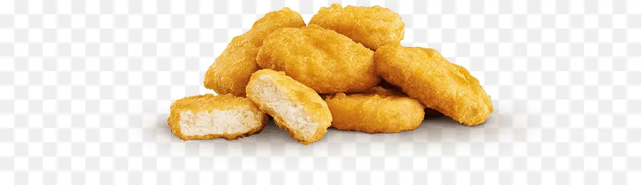 Nuggets De Poulet，Frit PNG