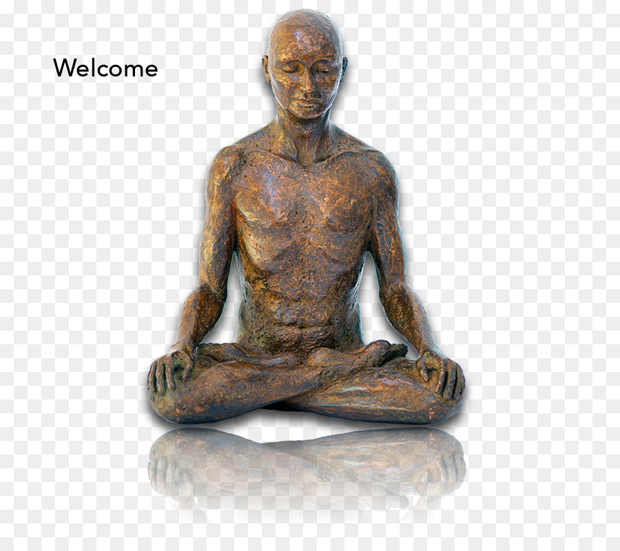 Statue Méditante，Méditation PNG