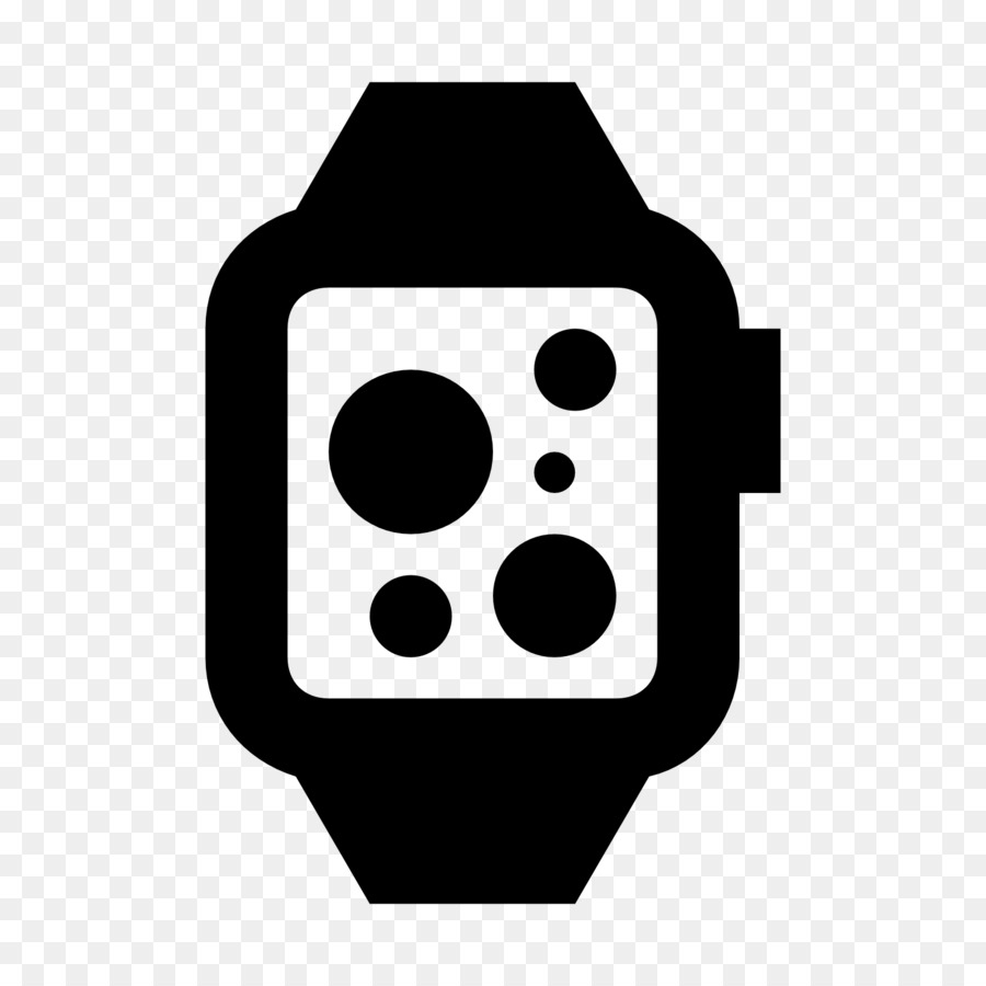 Montre Intelligente，Noir PNG