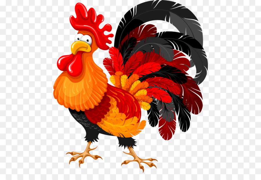 Coq De Dessin Animé，Poulet PNG