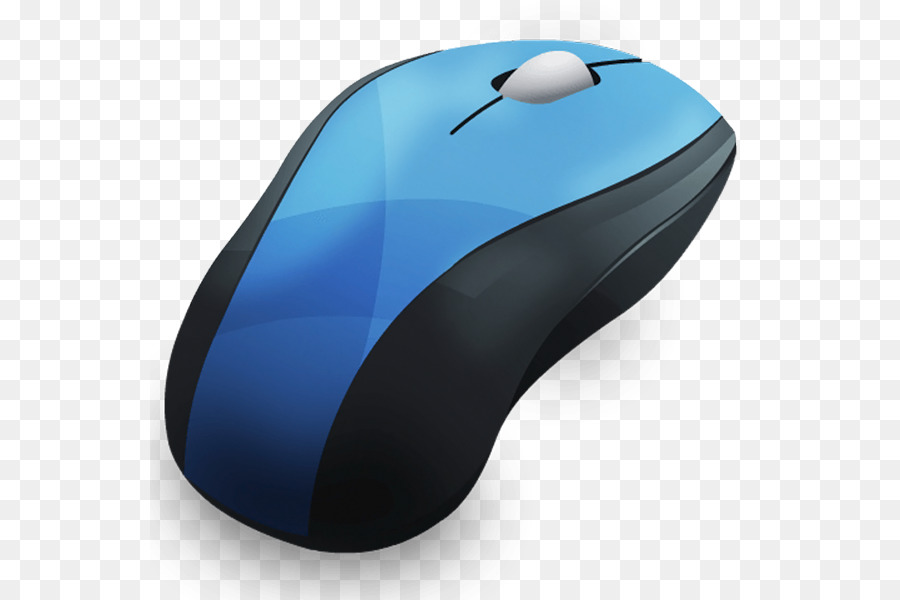 Souris D'ordinateur，Bleu PNG