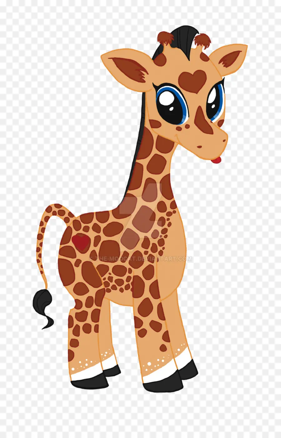 Girafe，Dessin Animé PNG