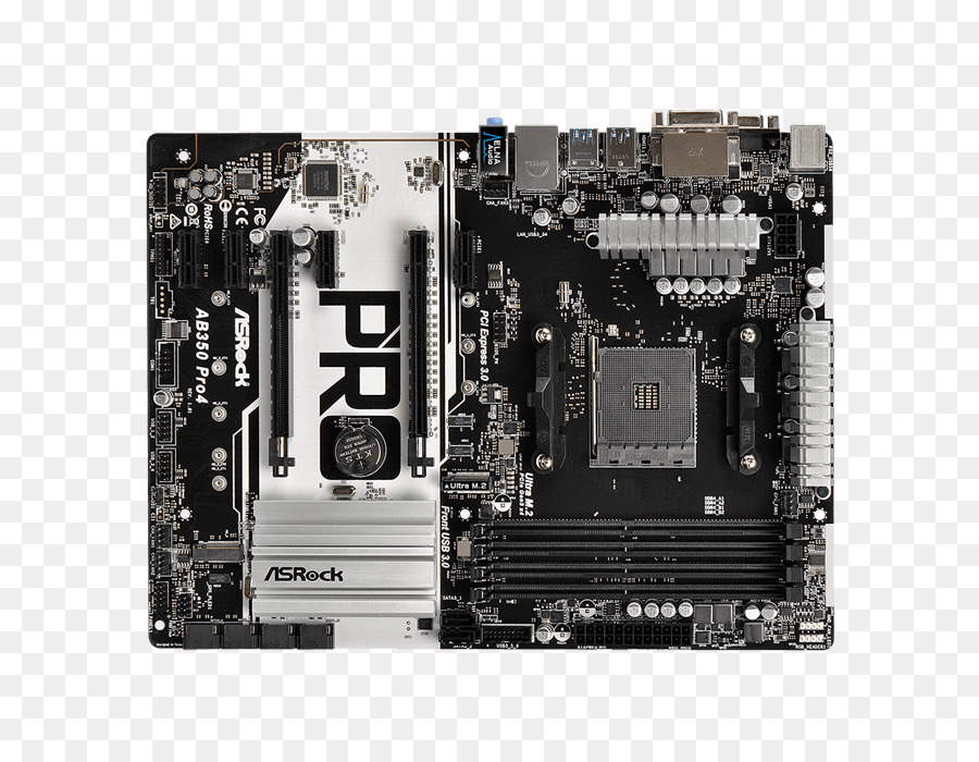 Prise Am4，Asrock A320m Carte Mère Ab350 Pro4 PNG