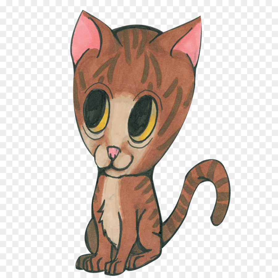 Chat De Dessin Animé，Animal PNG