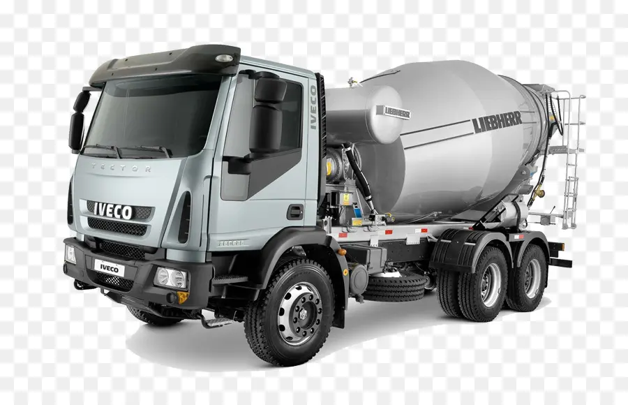 Camion De Ciment，Mixer PNG