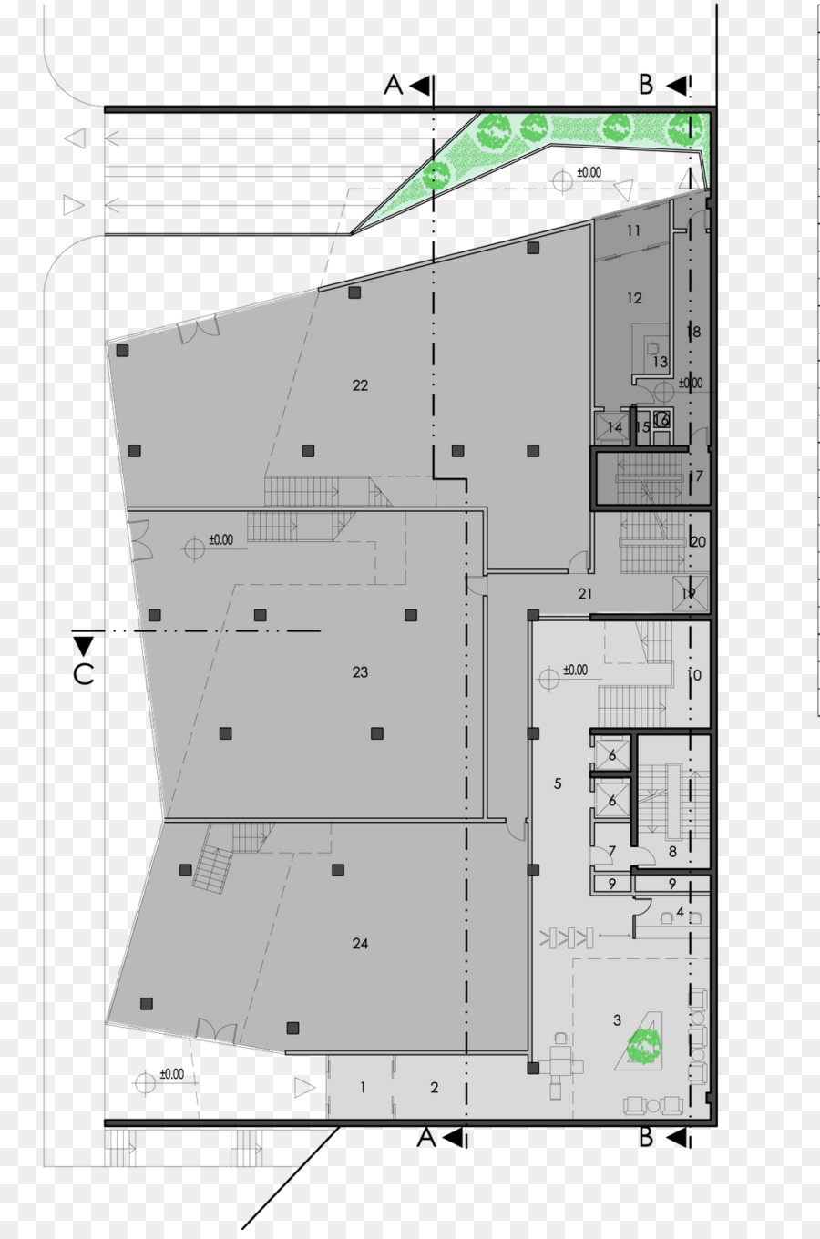 Plan D étage，Architecte PNG