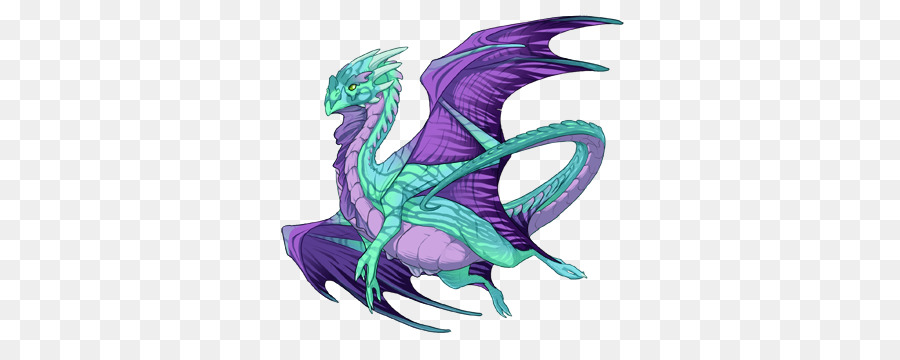 Dragon Violet，Ailes PNG