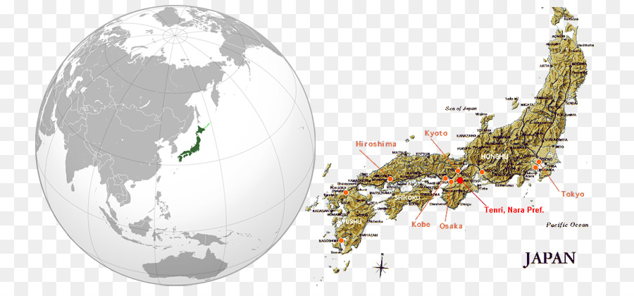 Carte Du Japon，Pays PNG