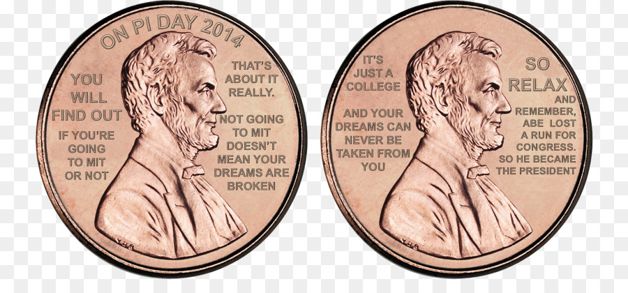 Mémorial De Lincoln，Penny PNG