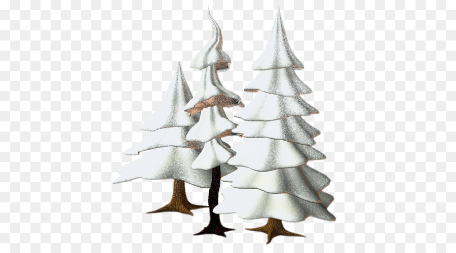 Arbres Enneigés，Hiver PNG