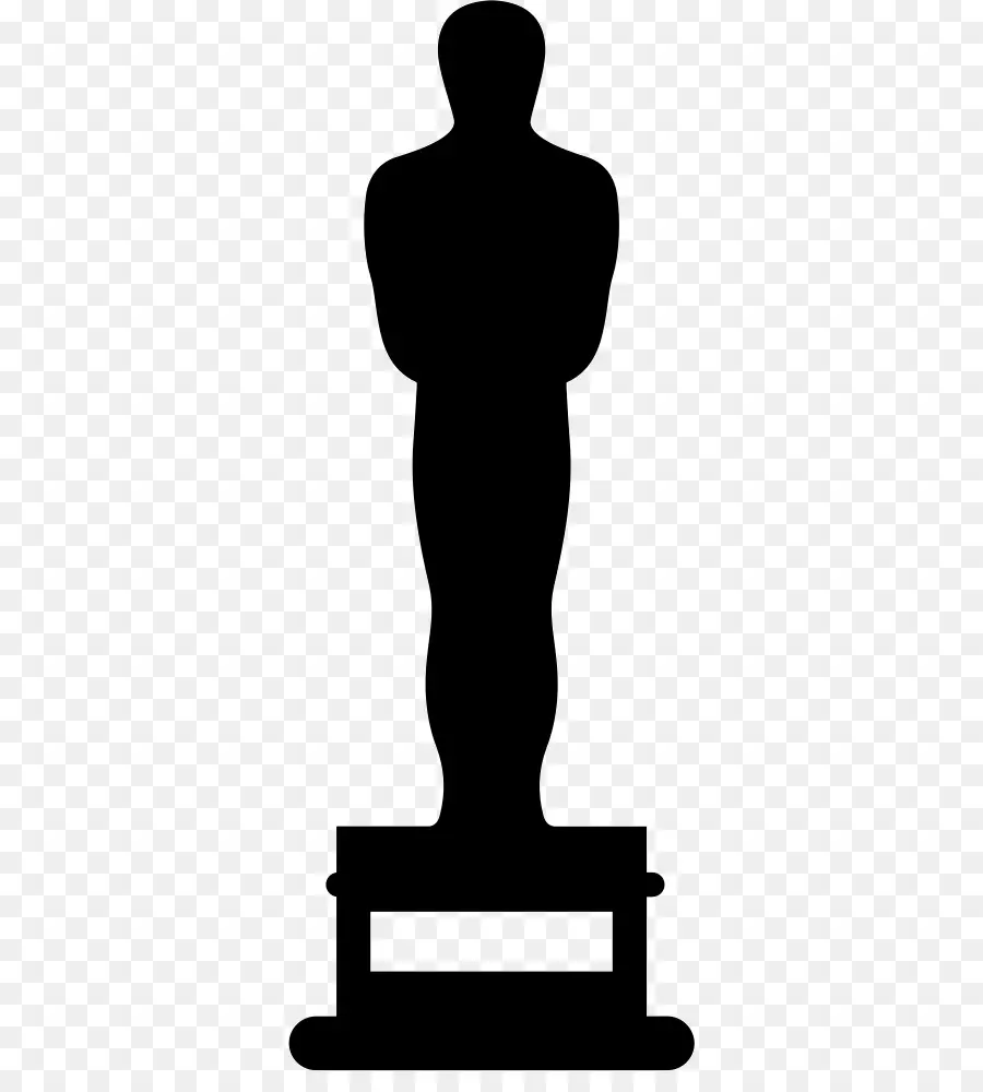 Statue D'oscar，Silhouette PNG