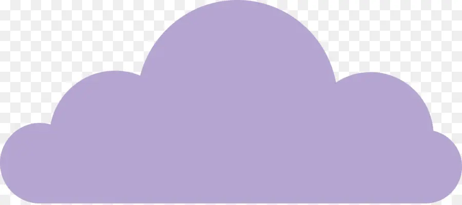 Nuage，Violet PNG