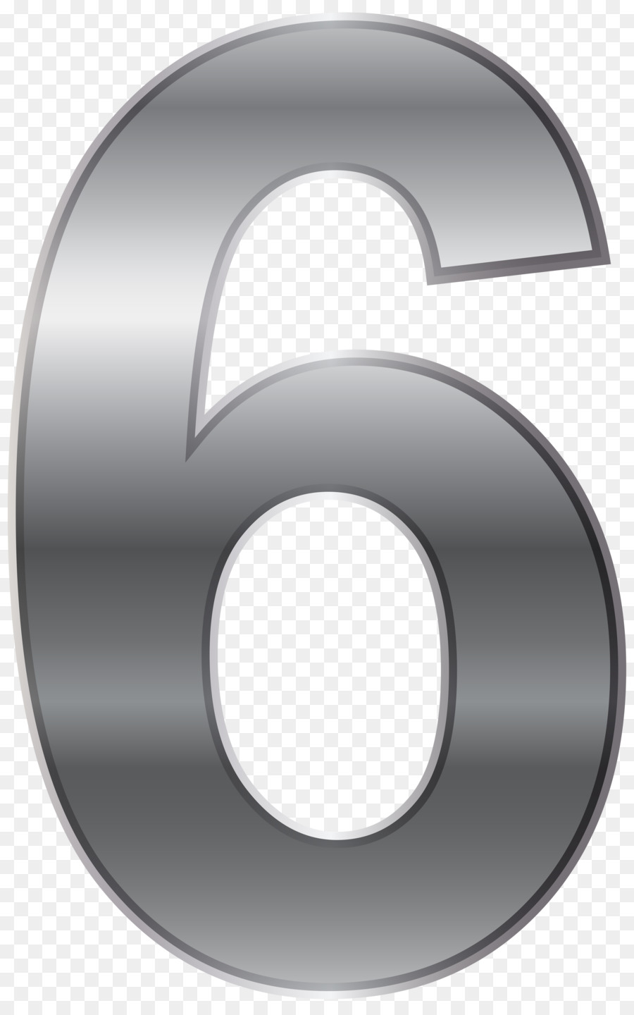 Numéro 6，Chiffre PNG