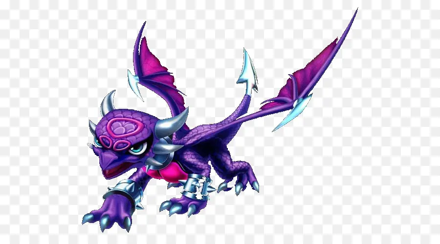 Dragon Violet，Ailes PNG