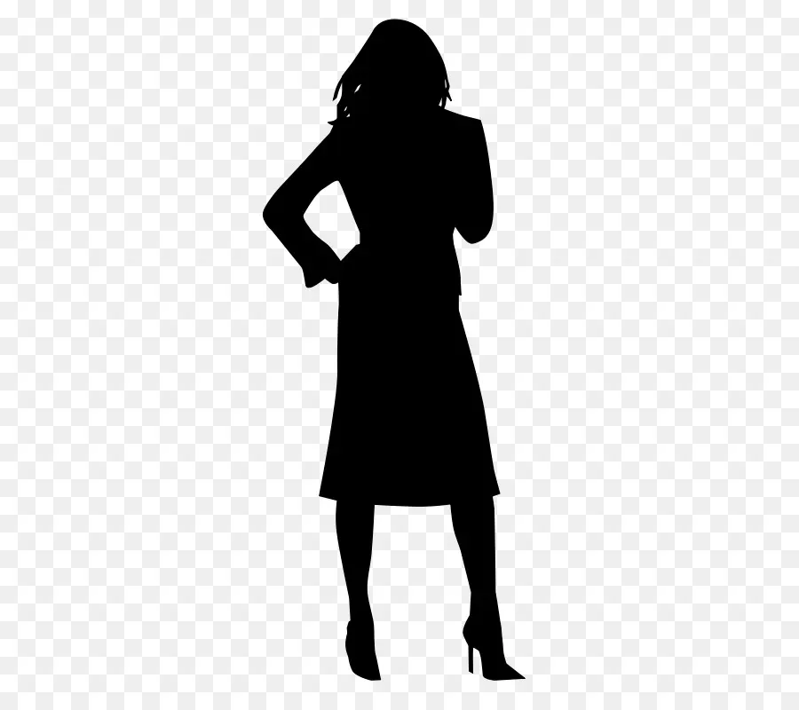 Silhouette De Femme，Femme PNG