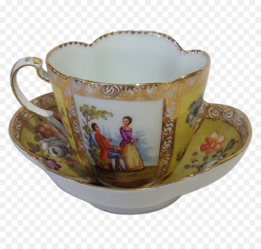 Tasse à Café，Porcelaine PNG